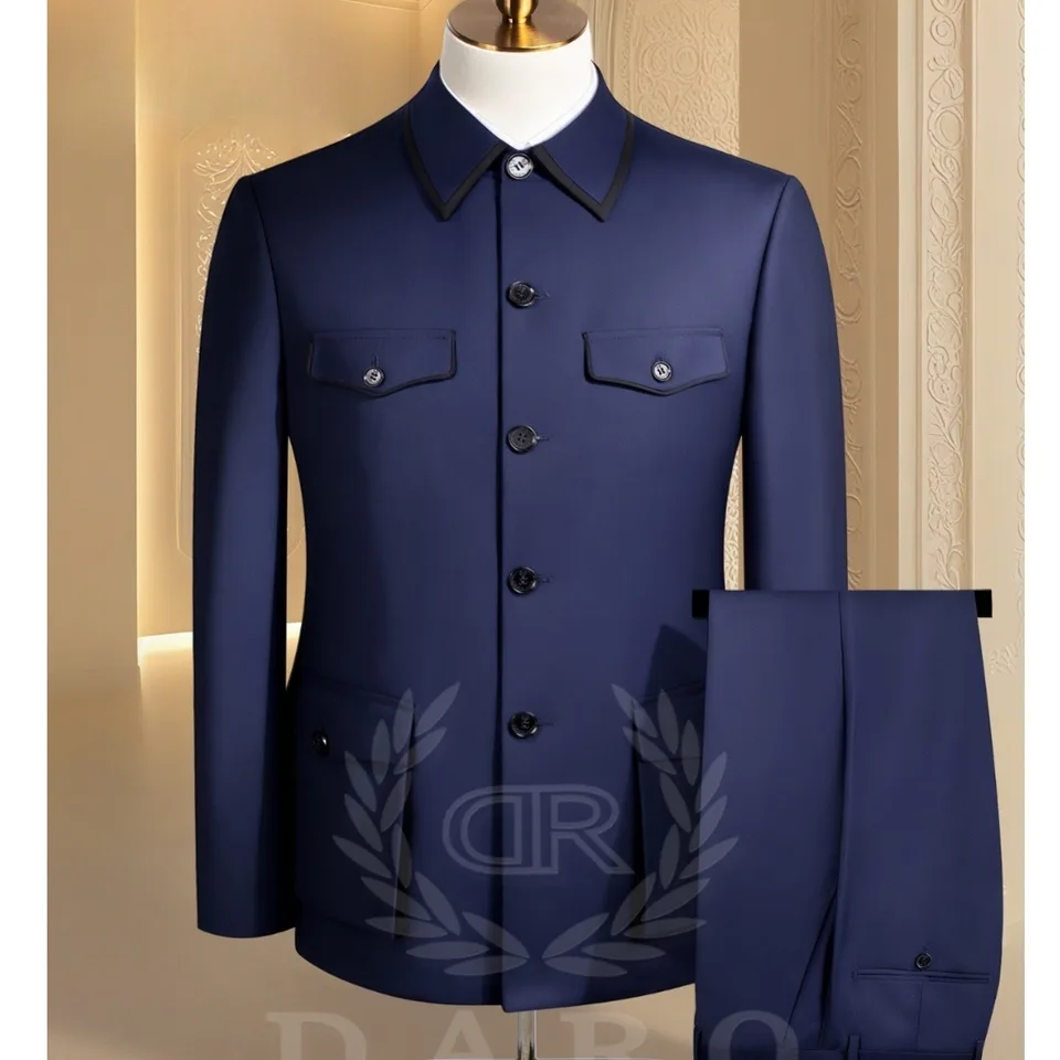 Black Design Safari Suit