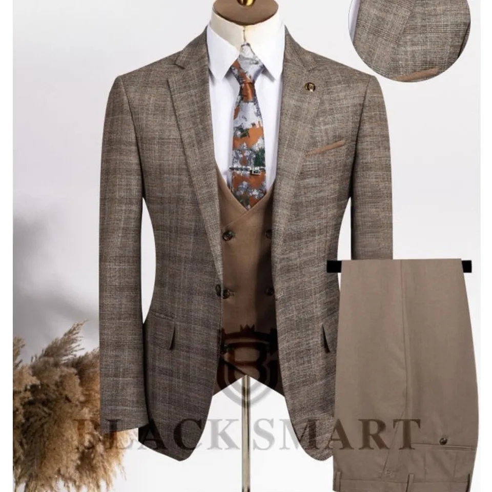 Executive Checked Suit