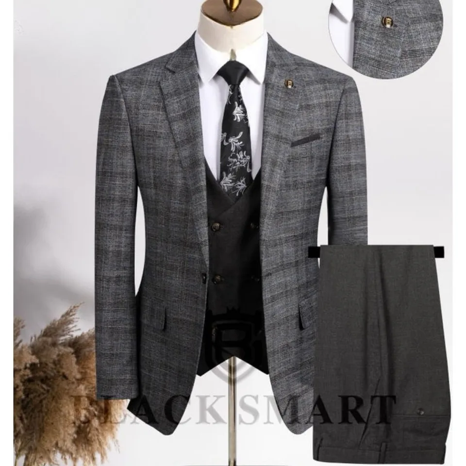 Executive Checked Suit