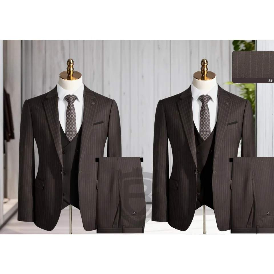 Executive Striped Suit
