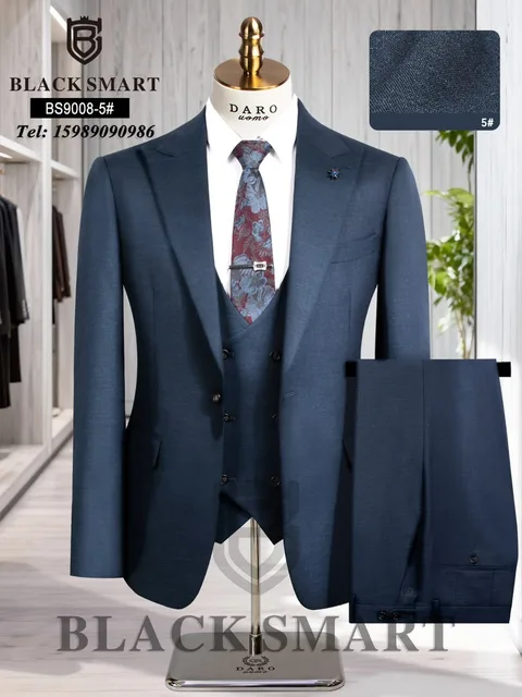 Executive Black Smart Suit